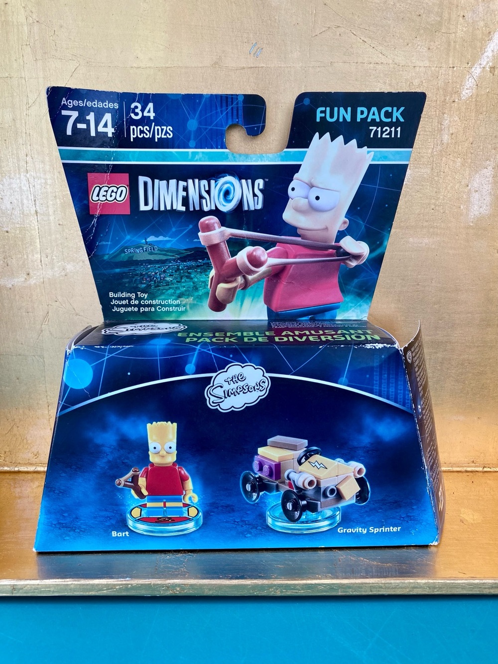 LEGO DIMENSIONS: Bart Simpson Fun Pack (71211). New in Box